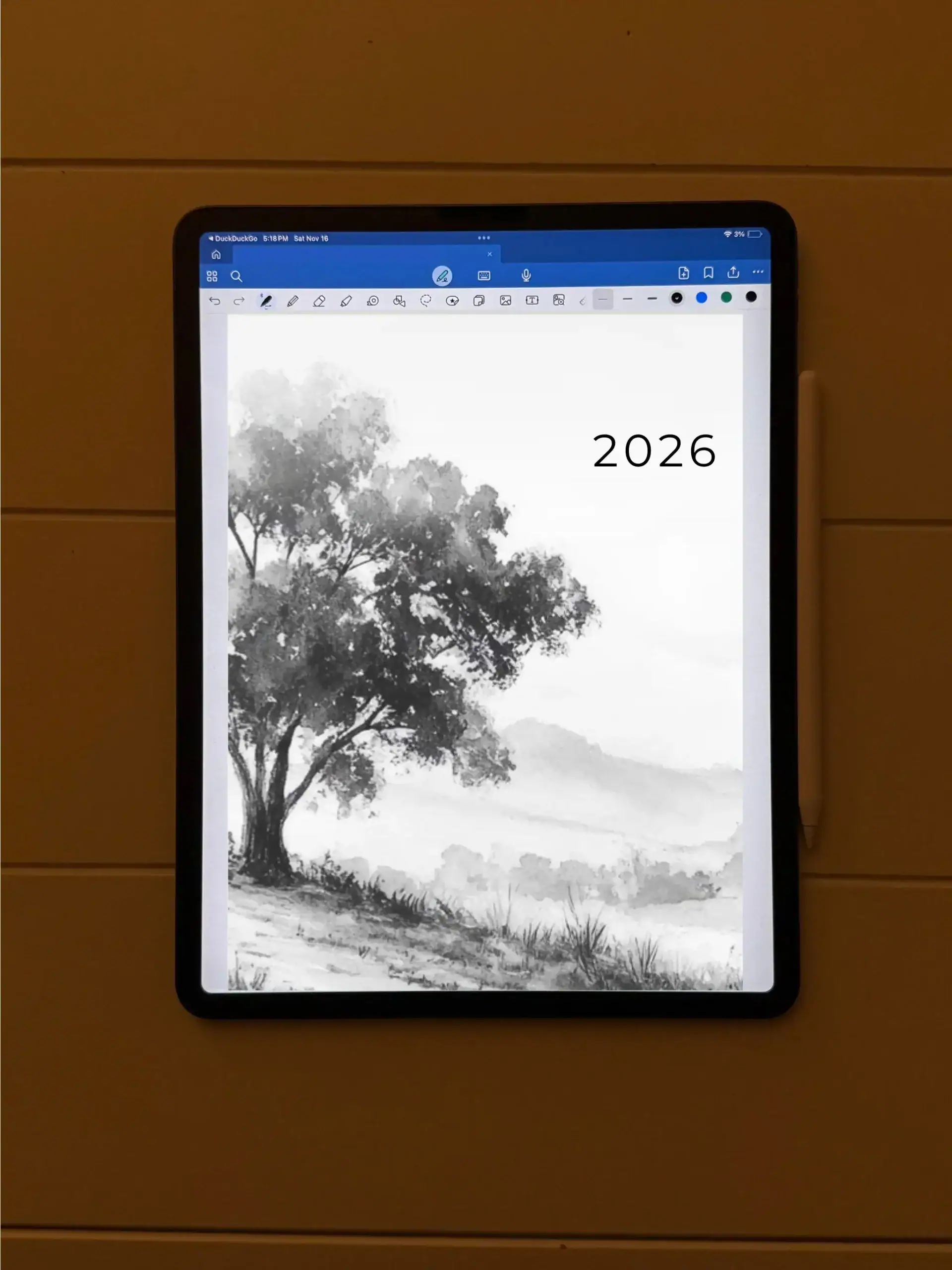 2026 Minimal Weekly Digital Planner