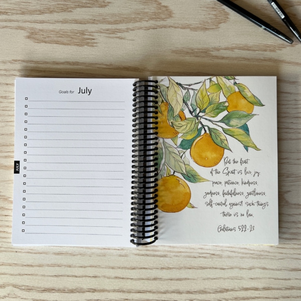 2023 Classic Planner Monthly Goals Page
