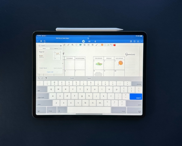 Digital 2024 Classic Planner, for Digital Planning on iPad
