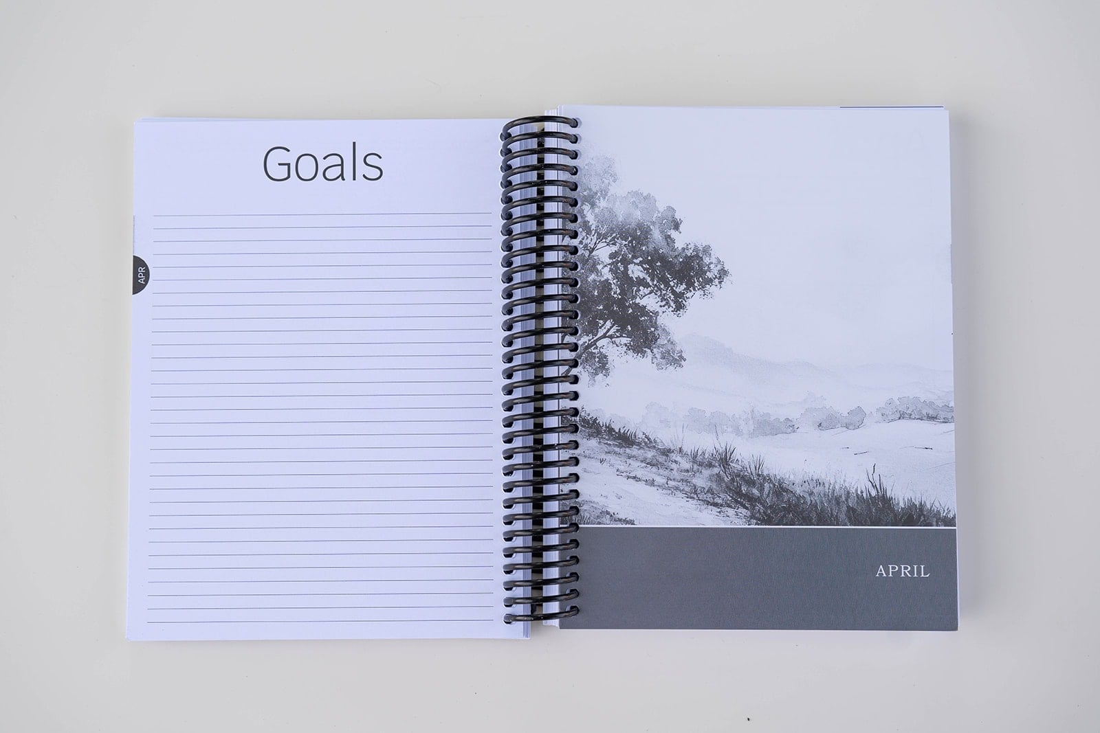 2026 Minimal April Divider Page