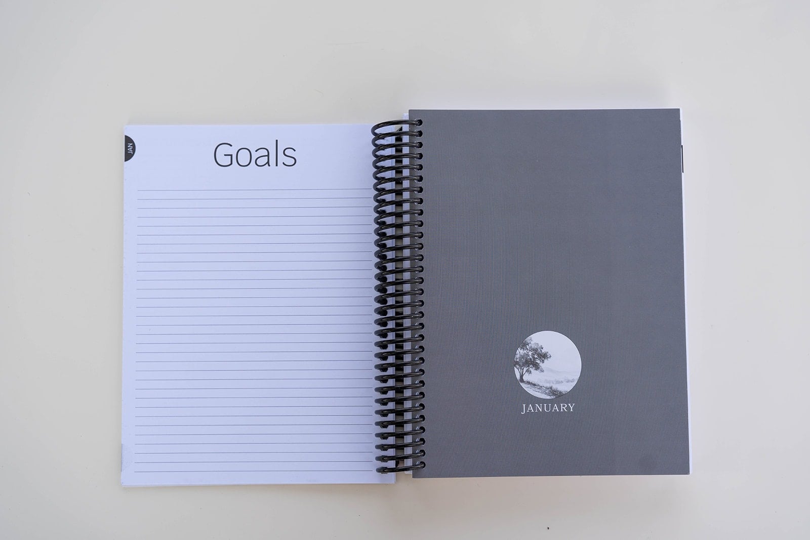 2026 Minimal January Divider Page