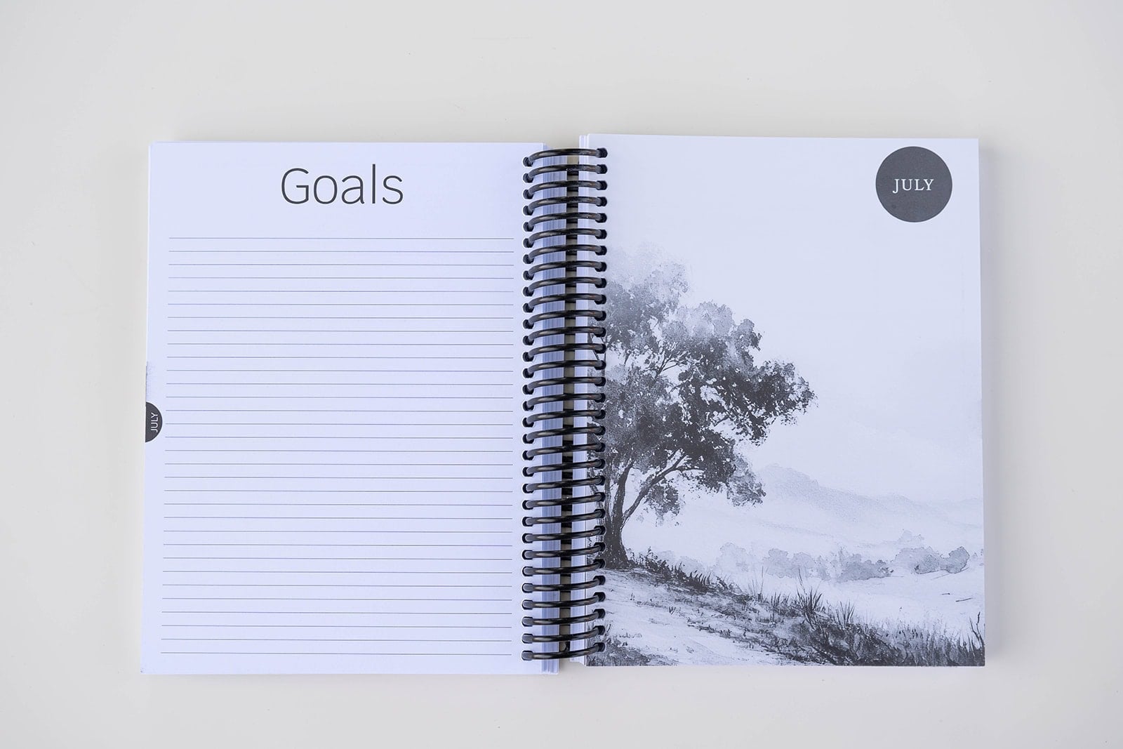 2026 Minimal July Divider Page