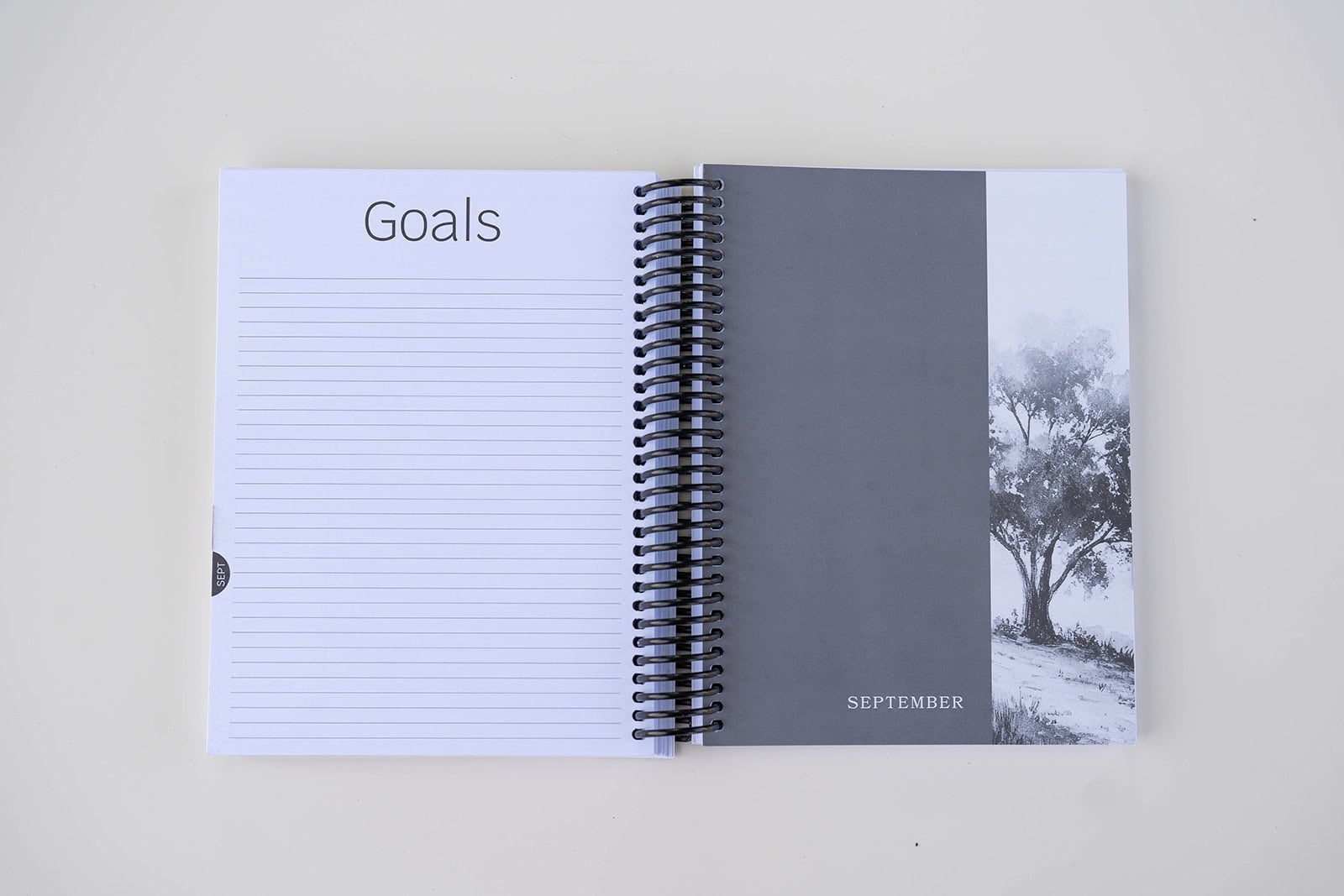 2026 Minimal September Divider Page