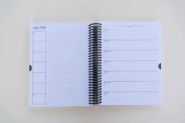 2026 Planner weekly page