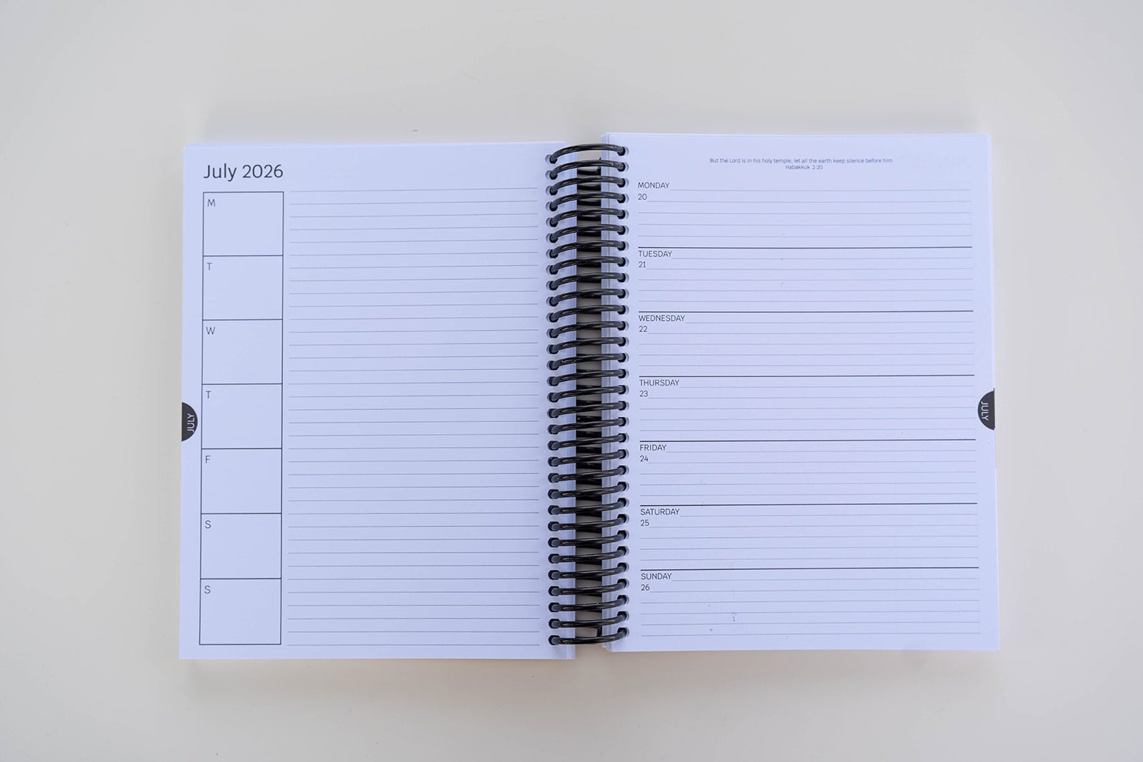 2026 Minimal Weekly Planner - Image 5