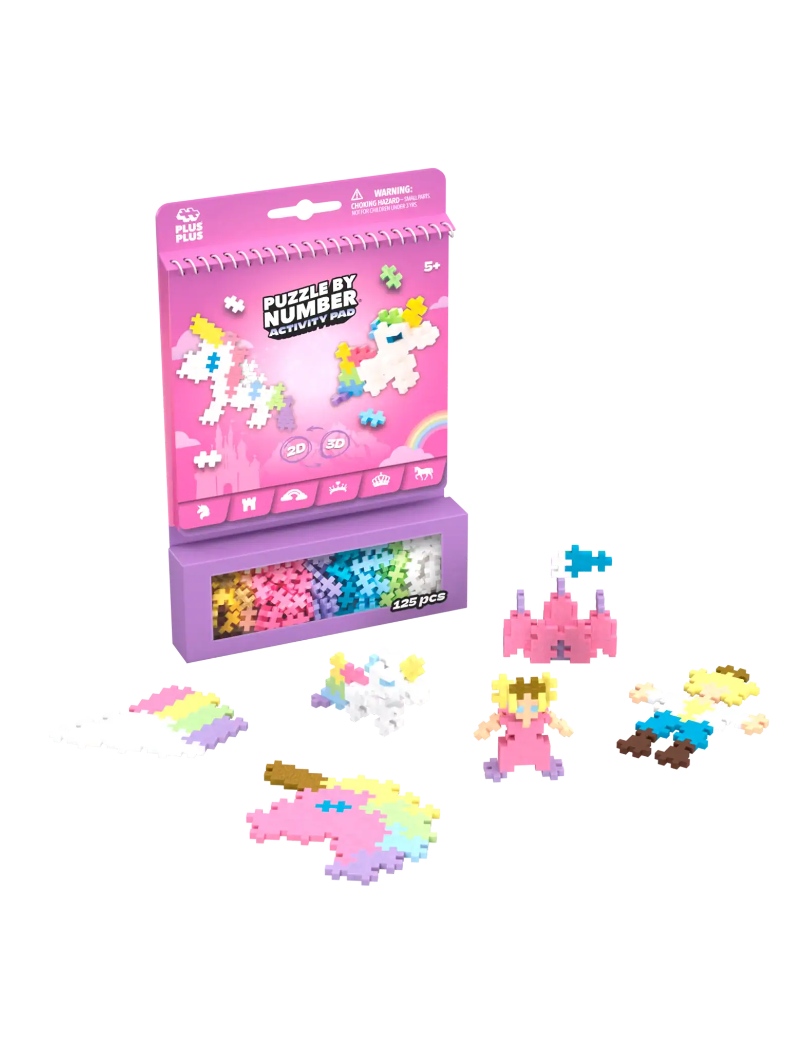 Puzzle By Number Activity Pad- Fairytale 1