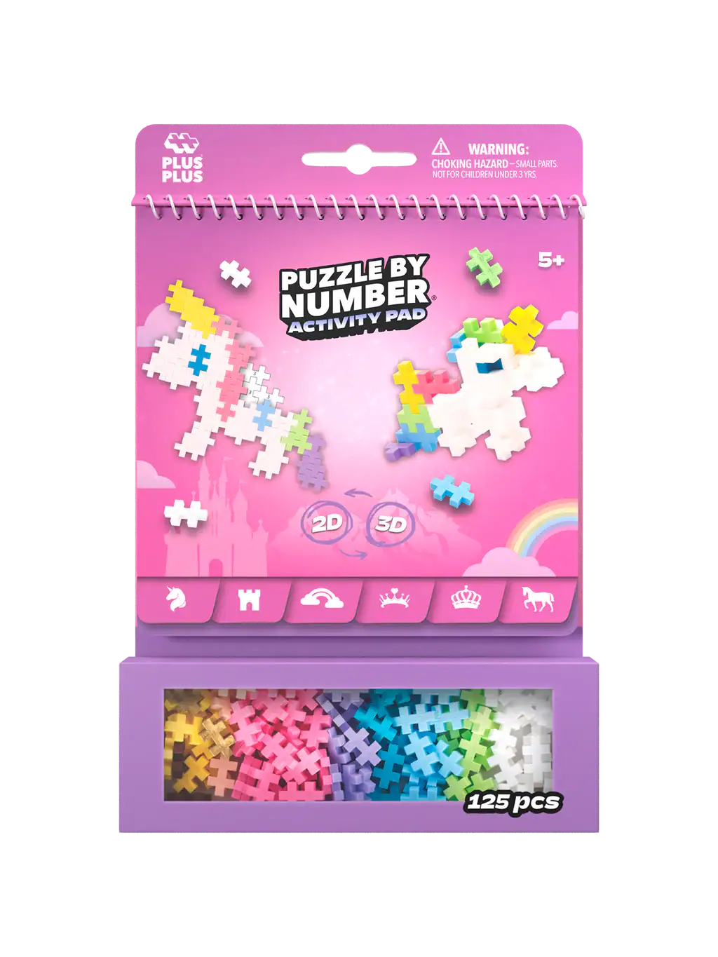 Puzzle By Number Activity Pad- Fairytale
