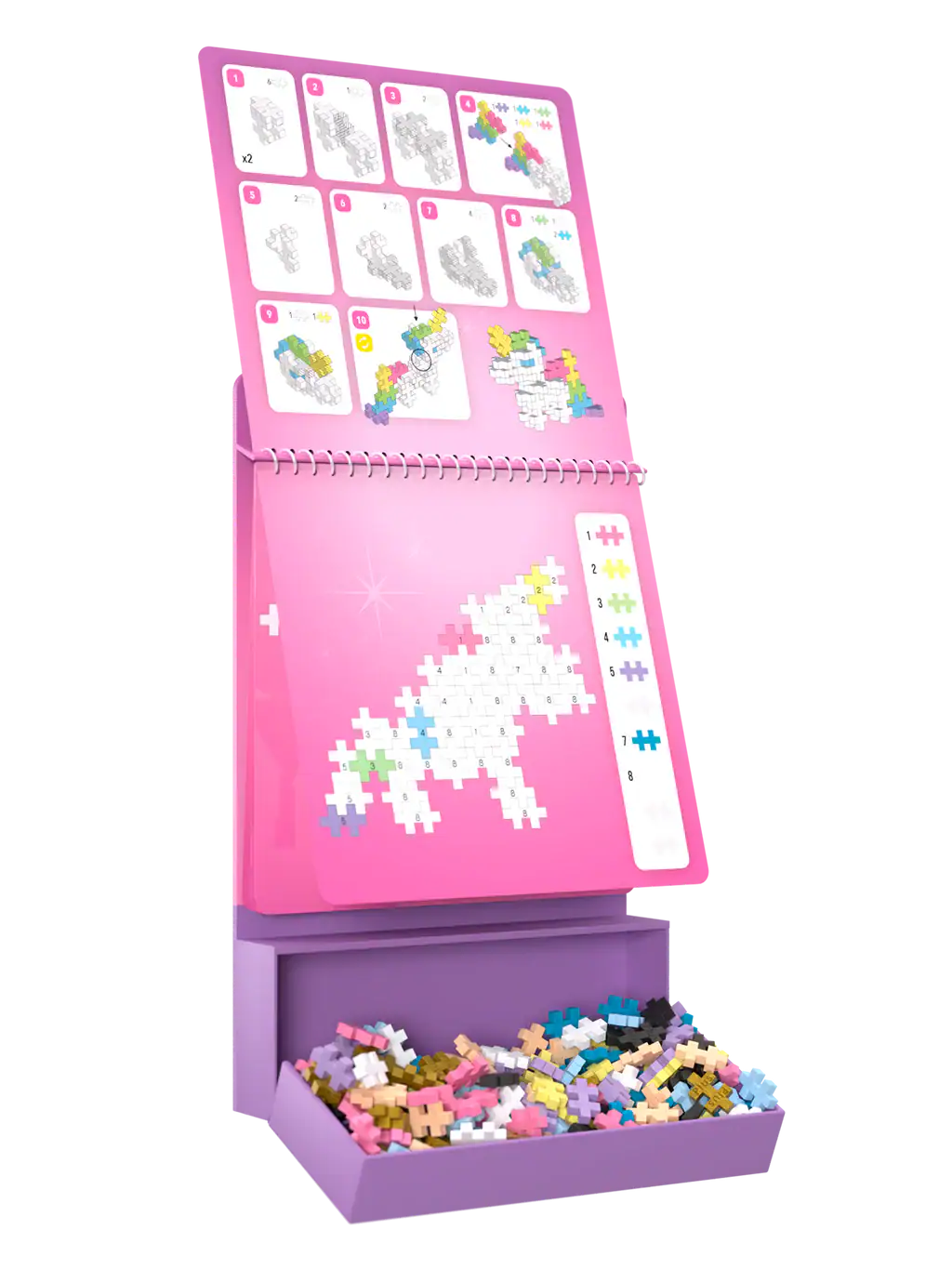 Puzzle By Number Activity Pad- Fairytale 2