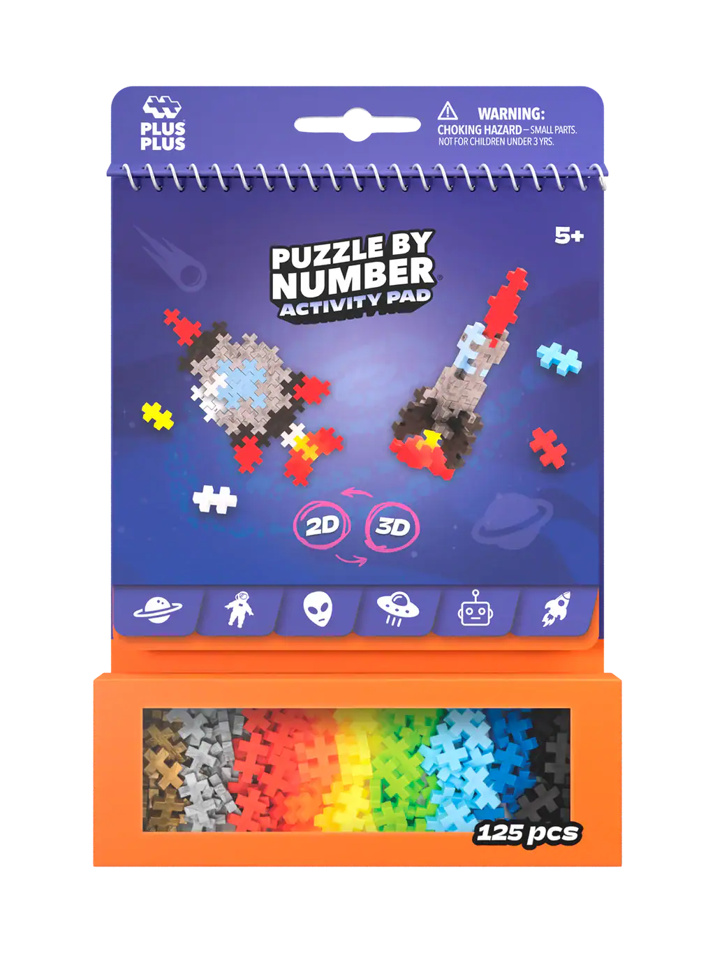 Puzzle By Number Activity Pad space