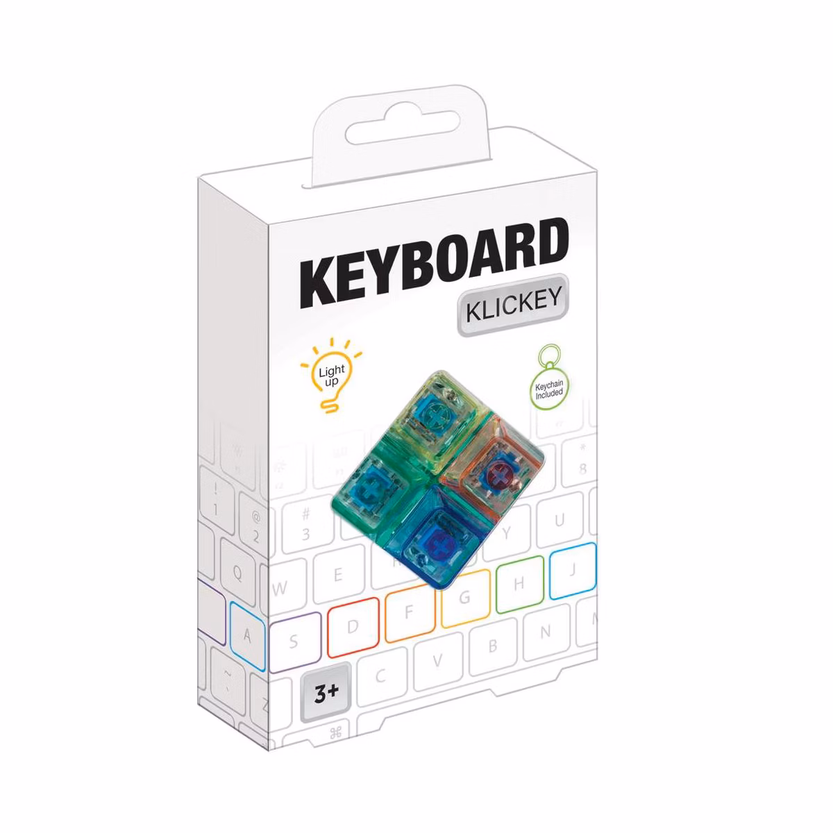 Rainbow Keyboard Fidget
