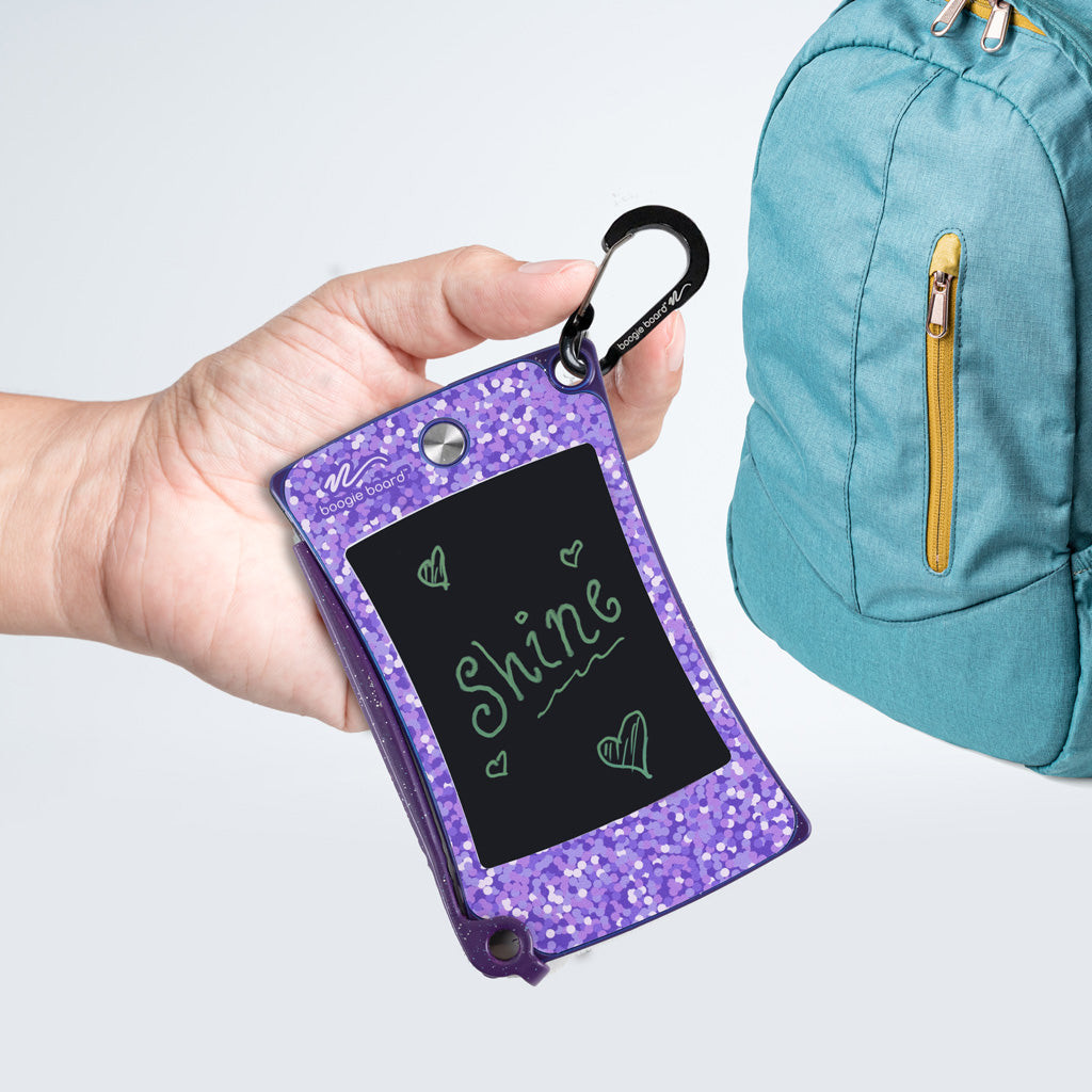 Purple Shimmer Jot Pocket