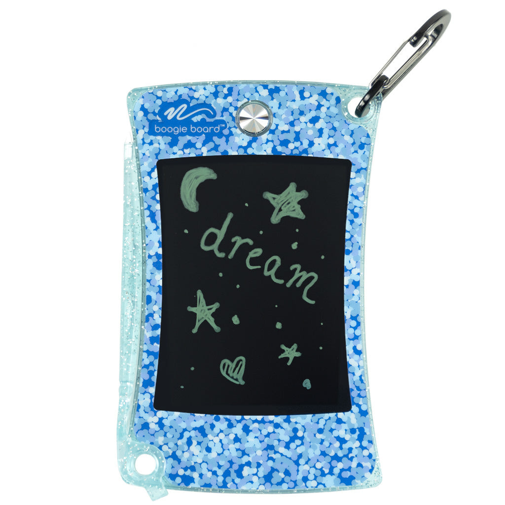 Blue Shimmer Jot Pocket