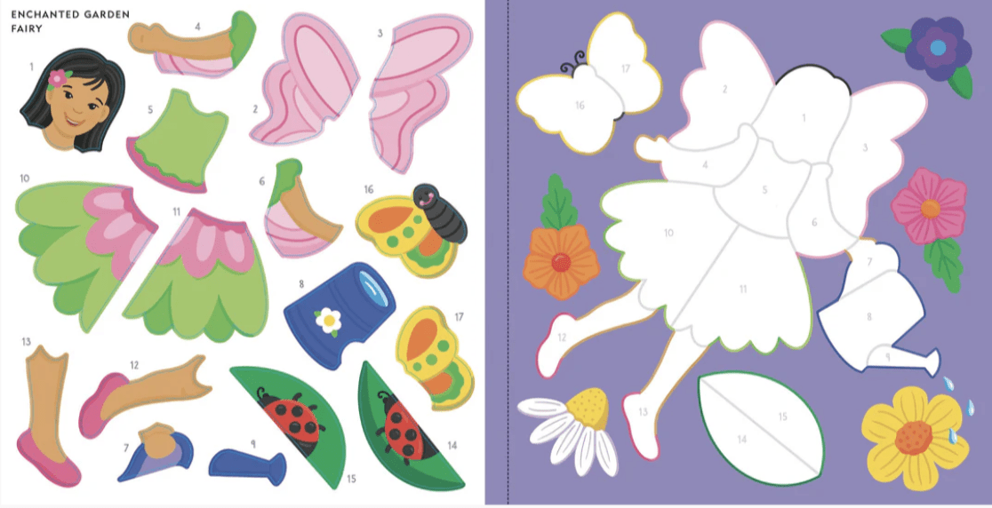 Color By sticker Fairies