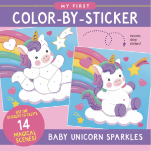 Color-By-Sticker Baby Unicorn Sparkles