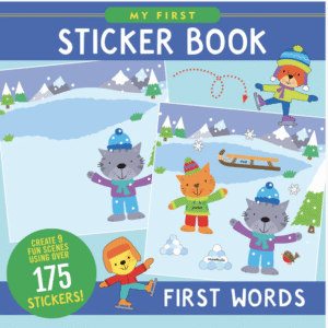 My First Sticker Book- First words cover
