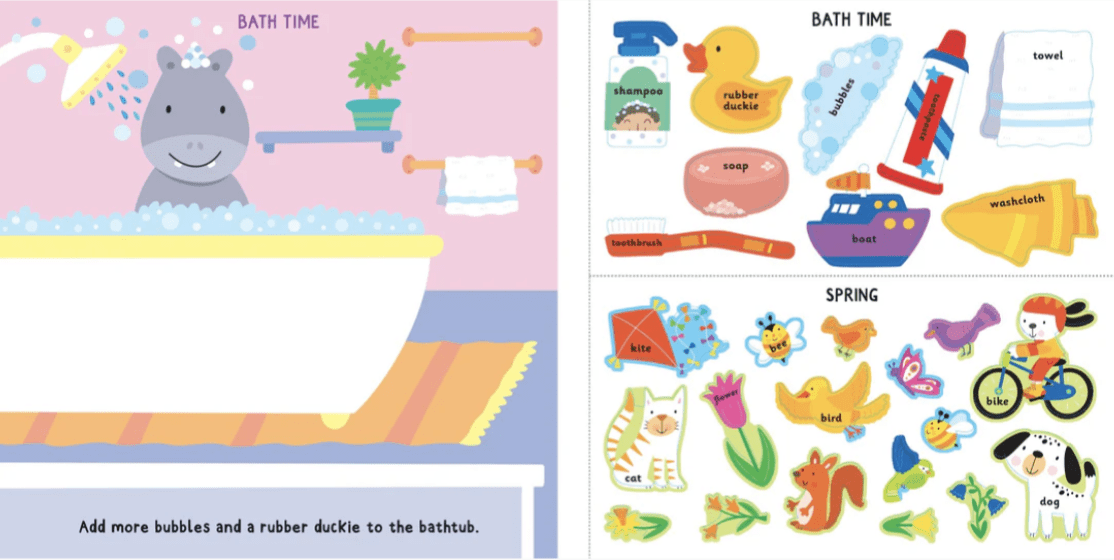 Sticker Book (First Words) - Image 2