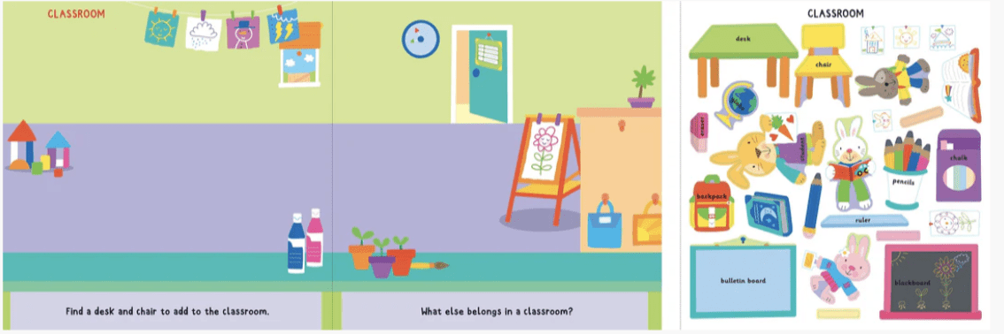 Sticker Book (First Words) - Image 4