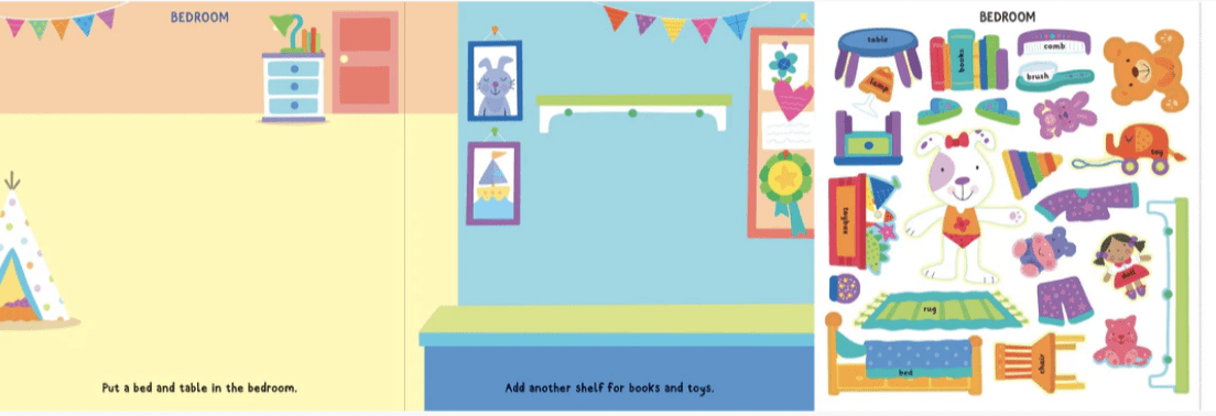 Sticker Book (First Words) - Image 3